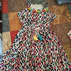 Multicolored summer dress